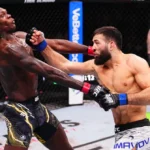 Israel Adesanya Knocked Out by Nassourdine Imavov at UFC Fight Night 250