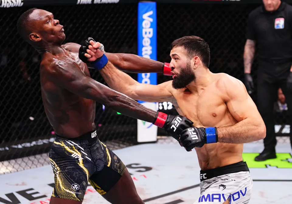 Israel Adesanya Knocked Out by Nassourdine Imavov at UFC Fight Night 250